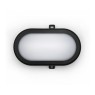 AD Bulkhead Led 169x115 - Oval 10W/4000K/IP54/Black Outdoor Luminaires 