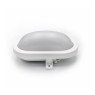AD Bulkhead Led 169x115 - Oval 10W/4000K/IP54/White Outdoor Luminaires 
