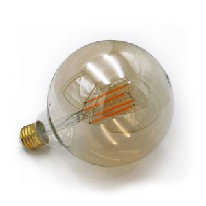 AD - Led Lamp COG E27 Golden Dimmable G125 230V 8W Warm White LED Filament Lamps