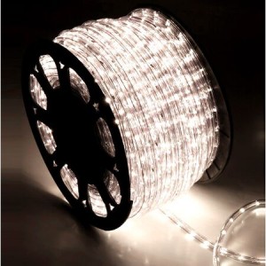 AD LED Rope light Clear Round D13mm 2wires with 36led/m Warm Christmas Products Onetrade