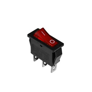 AD Rocker Switch with light I ON-OFF 3 contacts 15A Switches