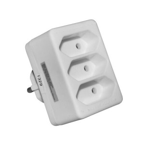 AD Socket Socket in 3 Bipolar Females White Plugs Onetrade