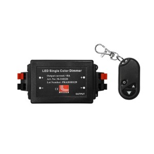 Ντίμερ με Τηλεχειριστήριο για Ταινία LED Μονόχρωμη - 12VDC 96W/24VDC 192W 8A Τροφοδοτικά Led Ταινιών