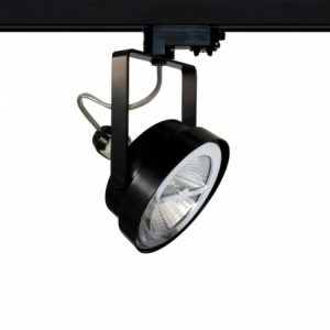 Φωτιστικό Ράγας Cary 111 - 3C/GU10/230V Μαύρο Προβολείς ράγας & εξαρτήματα