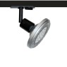 Rail Luminaire Hector - Spot 1C/GU10/230V Black Rail Luminaires & accessories