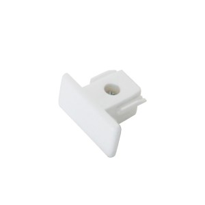 Τερματική Τάπα Ράγας - 1C/16A/230V Λευκή Προβολείς ράγας & εξαρτήματα