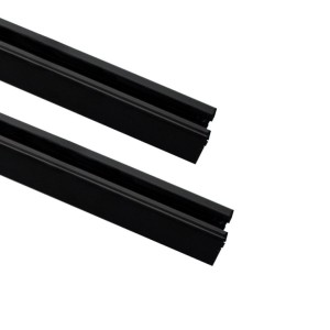 Ράγα Φωτισμού Μονοφασική 3μ Μαύρη Προβολείς ράγας & εξαρτήματα