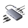 Anker A83740A2 - 7-in-1 USB-C Data Hub Dual 4K HDMI + USB-A 3.2 10Gbps + 2*USB-A 2.0 + USB-C PD 85W, Μαύρο Computer accessories Onetrade