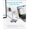 Anker A83790A2 - 8-in-1 USB-C Hub, Triple Display Docking Station, 4K HDMI * 2 + VGA + USB-A & C 5Gbps & PD 85W Computer accessories Onetrade