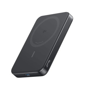 Anker A1664H11 - MagGo 10K Ultra-Slim, Μαγνητικό Power Bank 10.000mAh Qi2 Certified 15W MagSafe για iPhone, Black Smartphone αξεσουάρ Onetrade