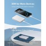 Anker A1664H21 - Anker MagGo 10K Ultra-Slim, Μαγνητικό Power Bank 10.000mAh Qi2 Certified 15W MagSafe για iPhone, White Smartphone αξεσουάρ Onetrade