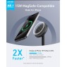 Anker A25X1H11 - Anker MagGo Qi2 MagSafe Ασύρματος Μαγνητικός Φορτιστής iPhone / AirPods, Black Smartphone αξεσουάρ Onetrade