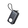 Anker A1657H11 - MagOn Powerbank 10.000 mAh, 35W με Ενσωματωμένο Καλώδιο USB-C, Βάση Φόρτισης Apple Watch & Θύρα USB-C, Black Smartphone αξεσουάρ Onetrade