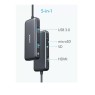 Anker A8334HA1 - PowerExpand 5-in-1 Premium USB C Data Hub - HDMI/4Κ + Card Reader + USB 3.0*2 Ports Computer accessories Onetrade
