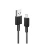 Anker A81H5G11 - 322 USB-C Cable 0.9m with Nylon Braid, Black Data Cables Onetrade