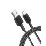 Anker A81H5G11 - 322 USB-C Cable 0.9m with Nylon Braid, Black Data Cables Onetrade