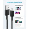 Anker A81H6G11 - 322 Καλώδιο USB-C 1.8μ. με Νάυλον ύφανση, Black Καλώδια Onetrade