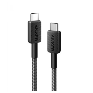 Anker A81F5G11 - 322 Καλώδιο USB-C σε USB-C 0.9μ. με Νάυλον ύφανση, Black Καλώδια Onetrade