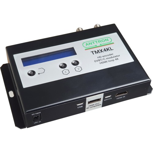 Anttron TMX4KL - HDMI Modulator DVB-T/C Modulators Audio - Video Onetrade Anttron TMX4KL - HDMI Modulator DVB-T/C Modulators Audio - Video Onetrade