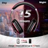 August EP650R - Bluetooth Wireless Stereo Headphones Red Wireless Speakers Onetrade