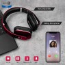 August EP650R - Bluetooth Wireless Stereo Headphones Red Wireless Speakers Onetrade