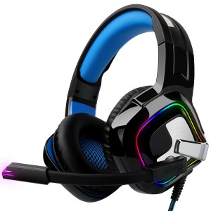 August EPG100L - Gaming Headset Blue Computer accessories Onetrade