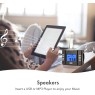 August MB300H - Mini MP3 Musicbox with FM Clock Radio Black Wireless Speakers Onetrade