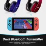 August MR410B - Bluetooth Dual Πομπός με USB-C για Nintendo Ασύρματα Ηχεία Onetrade