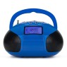 August SE20L - Portable Radio with Bluetooth Speaker Blue Wireless Speakers Onetrade