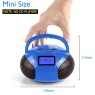 August SE20L - Portable Radio with Bluetooth Speaker Blue Wireless Speakers Onetrade