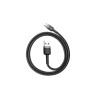 Baseus CATKLF-AG1 - Cafule Καλώδιο USB-C 0.5μ. με Νάυλον Ύφανση, Μαύρο Καλώδια Onetrade