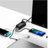 Baseus PSZM000901 - GaN3 Pro Charging Station 65W, with AC Outlet + 2x USB-C PD + 2x USB-A (15W+60W) with TYPE-C Cable 1m. + Power Cable 1.5m Data Cables Onetrade