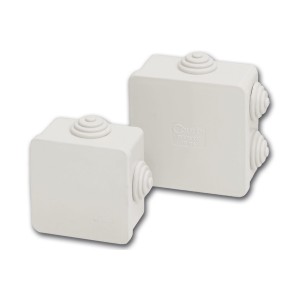 Courbi - Square Watertight Boxe 80x80x40mm Cable Junction Box Onetrade