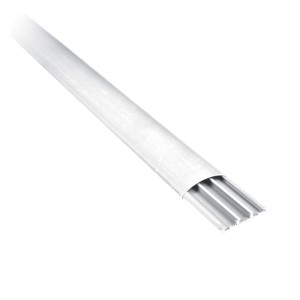 Cable Trunking-Floor PVC 50x12mm White Channels Onetrade