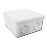 Courbi - Square Watertight Boxe 80x80x40mm With Knock Outs IP54 Cable Junction Box Onetrade