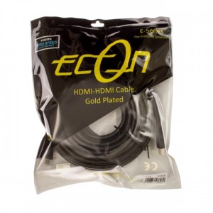 Econ E-516 - HDMI Καλώδιο 15m Gold plated V1.4 Καλώδια Onetrade