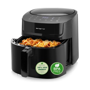 Emerio AF-129622.1 - Air Fryer, Φριτέζα Αέρος XXL 7.2lt για Υγιεινό Μαγείρεμα, BPA-Free, 1800W, 8 Preset Menus & Touch Panel Air Fryer