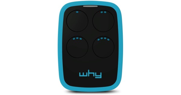 Why Evo Sky Blue - Fixed Code & Multifrequency Remote Control
