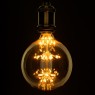 Retro Lamp 3W/2200K/E27/G125 230V with Honey Tinted Glass LED Filament Lamps