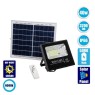 GloboStar Στεγανός Ηλιακός Προβολέας LED 40W Ψυχρό Λευκό 6000K Ηλιακά - Solar - Φωτοβολταϊκά