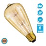 Retro Lamp 3W/2200K/E27 230V with Honey Tinted Glass LED Filament Lamps