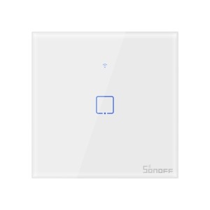 SONOFF T0EU1C-TX-EU-R2 - Wi-Fi Smart Wall Touch Button Switch 1 Way Έξυπνες συσκευές / Αυτοματισμοί Onetrade