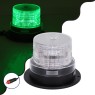 Vehicle Flashing Beacon Security - 10W STROBE LED 10W DC 12-24V IP65 Green Outdoor Luminaires