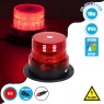 Vehicle Flashing Beacon Security - 10W STROBE LED 10W DC 12-24V IP65 Red Outdoor Luminaires