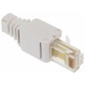 INTELLINET IWP-8P8C-TLU - Plug Cat. 5/6 RJ45 Tooless Connectors Onetrade