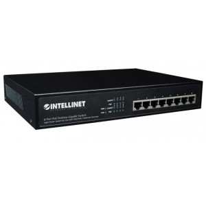 INTELLINET I-SWHUB 8GPE - 8 Εισόδων Gigabit  Ethernet POE Switch Ethernet Switches Onetrade