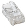 Techly IWP-JAR-C6RTY - Male Plug RJ45 UTP For Cat6 Cable 10 pcs Connectors Onetrade