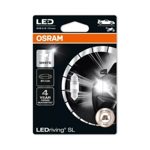 OSRAM Automotive Auxiliary Lamp LED SL C5W-6438DWP-01B,SV8.5-8-31mm Automotive Lamp