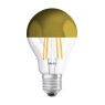 LEDVANCE OSRAM Λάμπα - LED A50 Fil Mirror Gold 6.5W 827 E27 Filament Λάμπες 
