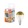 LEDVANCE OSRAM Λάμπα - LED P34 Fil Mirror Gold 4W 827 E14 Filament Λάμπες 